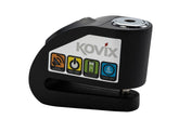Kovix Alarmed Disc Lock Model Number KD6 6mm Pin Size - Black, Brushed Metal, Fluo Green & Fluo Orange
